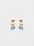 TRINITY EARRINGS IN HEAVENLY BLUE