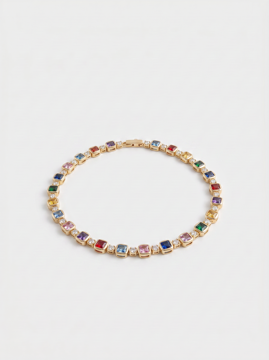 VIBRANT TENNIS NECKLACE