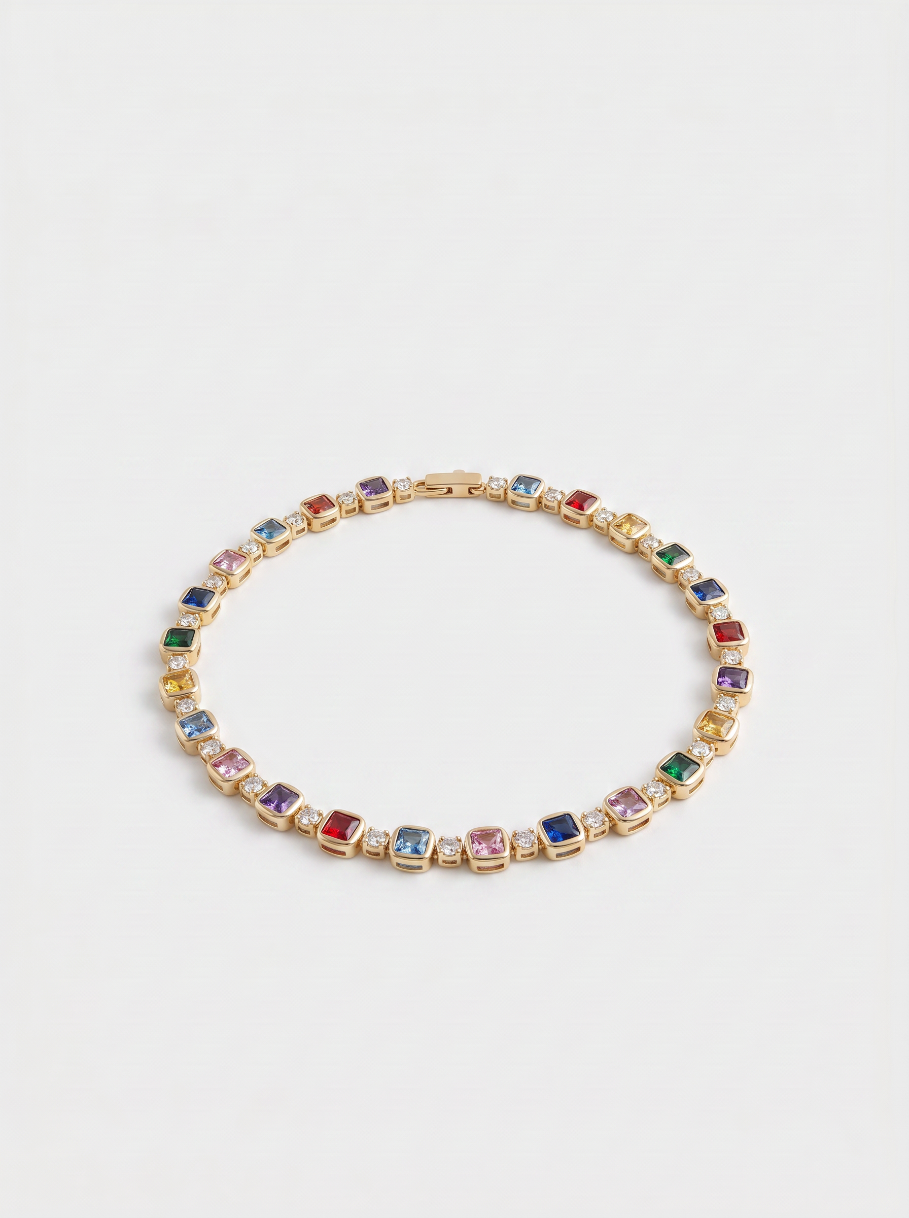 VIBRANT TENNIS NECKLACE