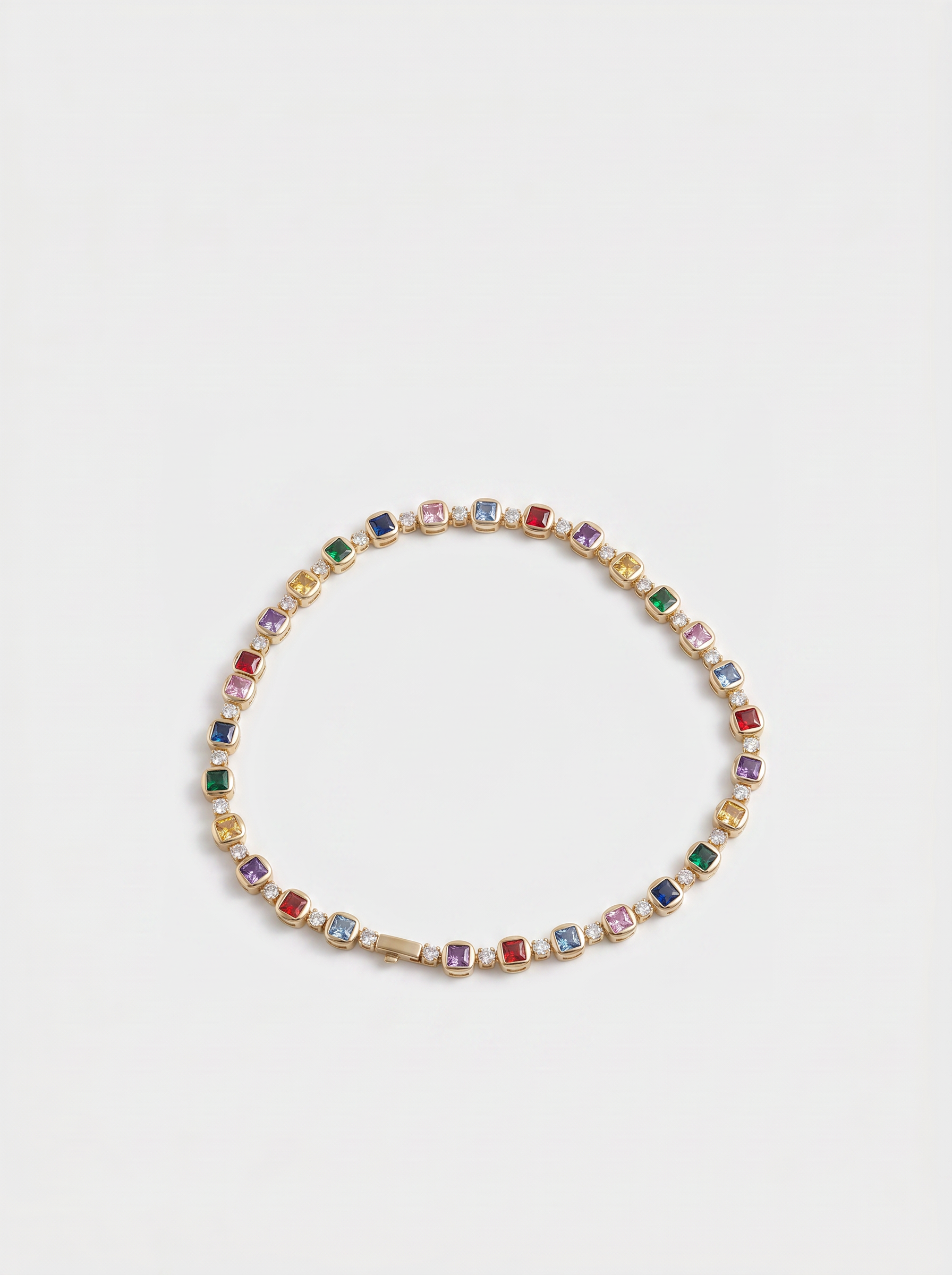 VIBRANT TENNIS NECKLACE