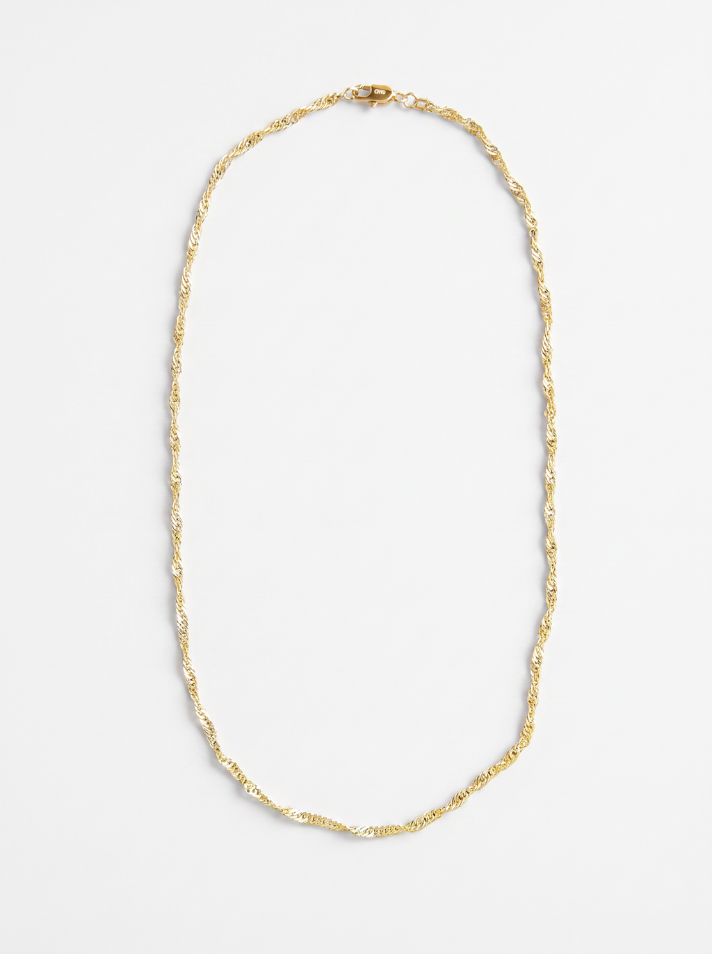 CURLY CHAIN IN GOLD