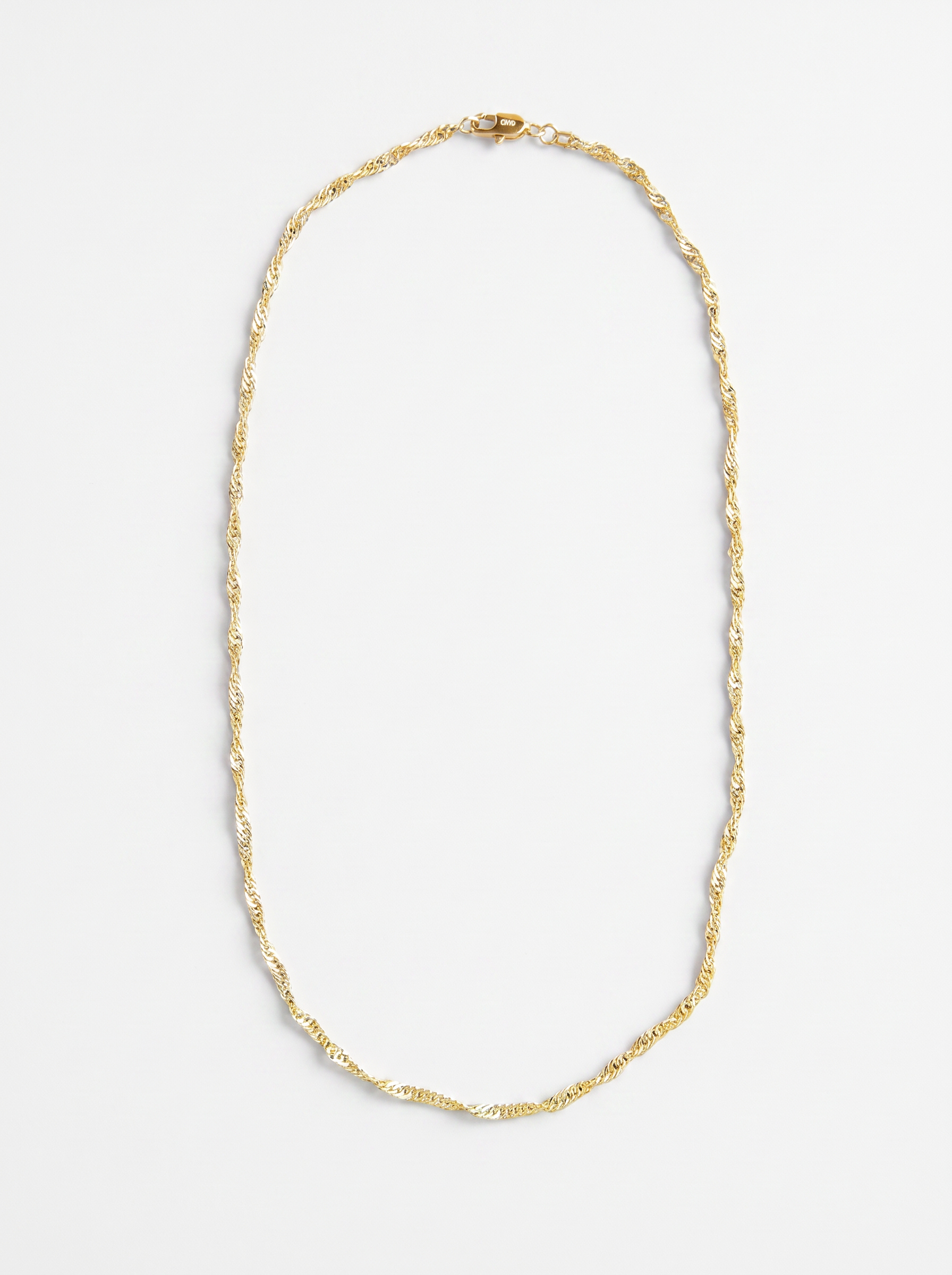 CURLY CHAIN IN GOLD