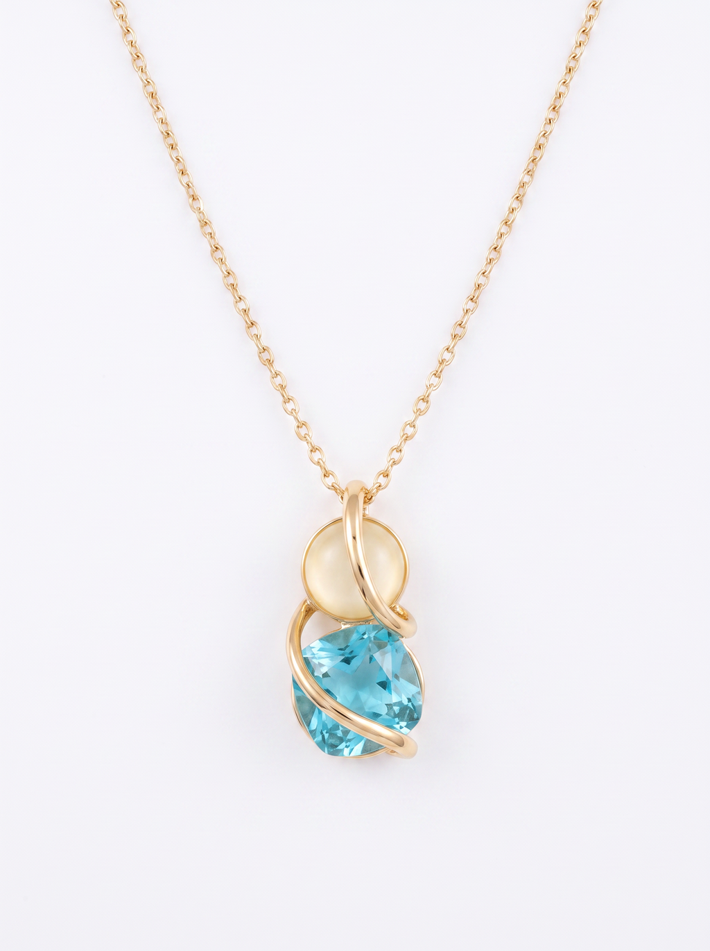 MALIKA'S PENDANT NECKLACE