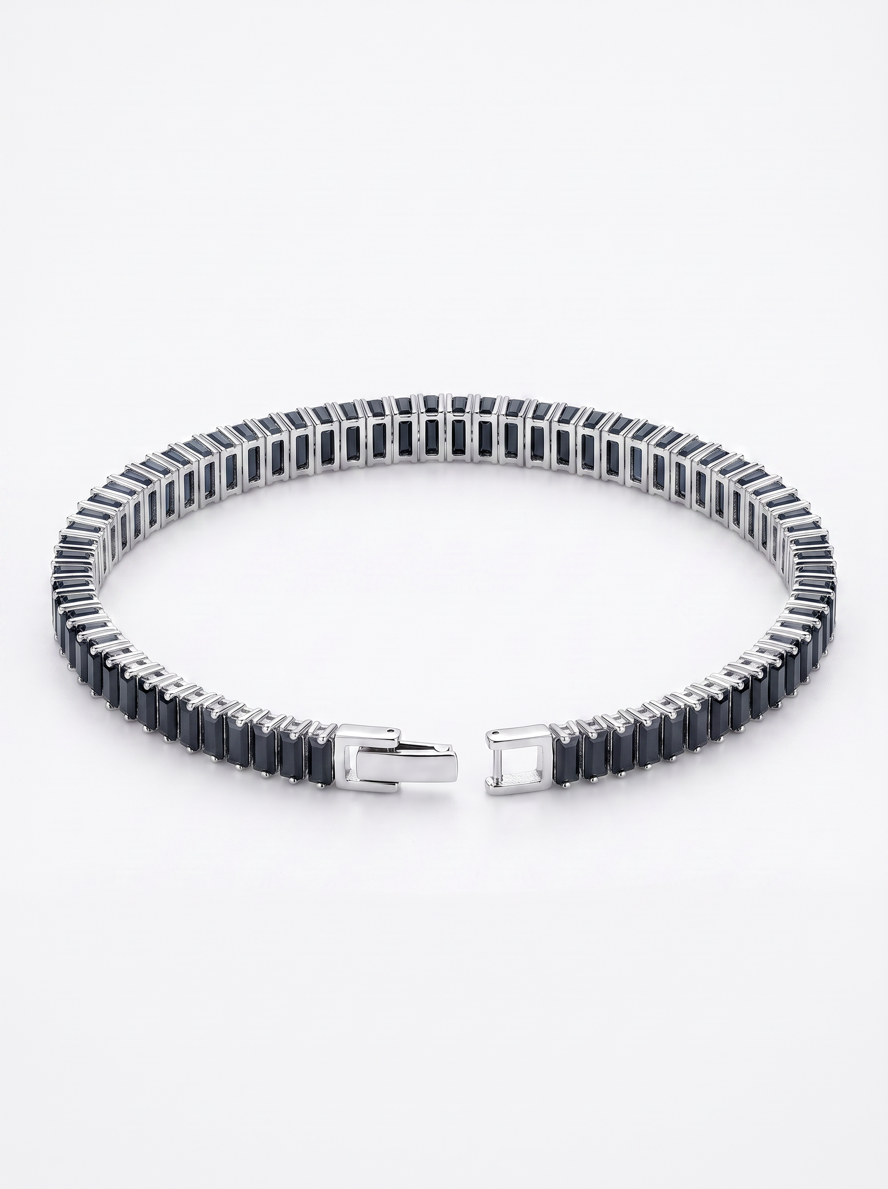 UNISEX STONE BRACELET - BLACK